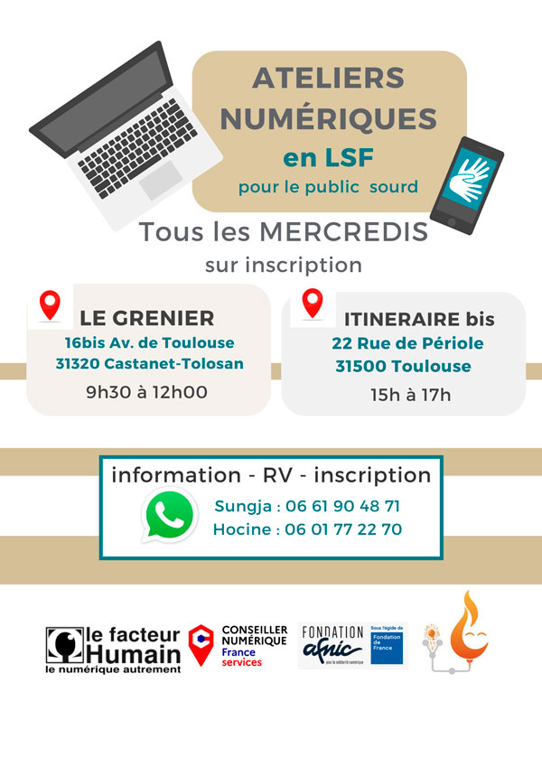 Permanence en langue des signes tous les mercredis